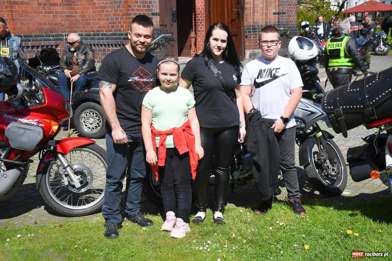 Zdjęcie w galerii na portalu naszraciborz.pl: Setki motocyklistów na ulicach Raciborza [FOTO] wiadomości z regionu