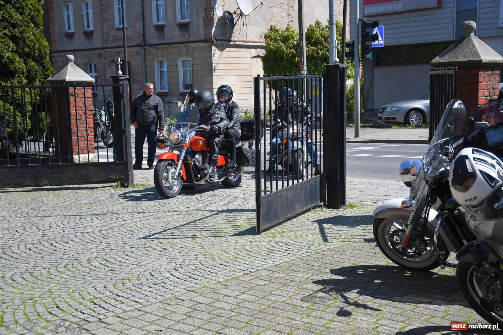 Zdjęcie w galerii na portalu naszraciborz.pl: Setki motocyklistów na ulicach Raciborza [FOTO] wiadomości z regionu