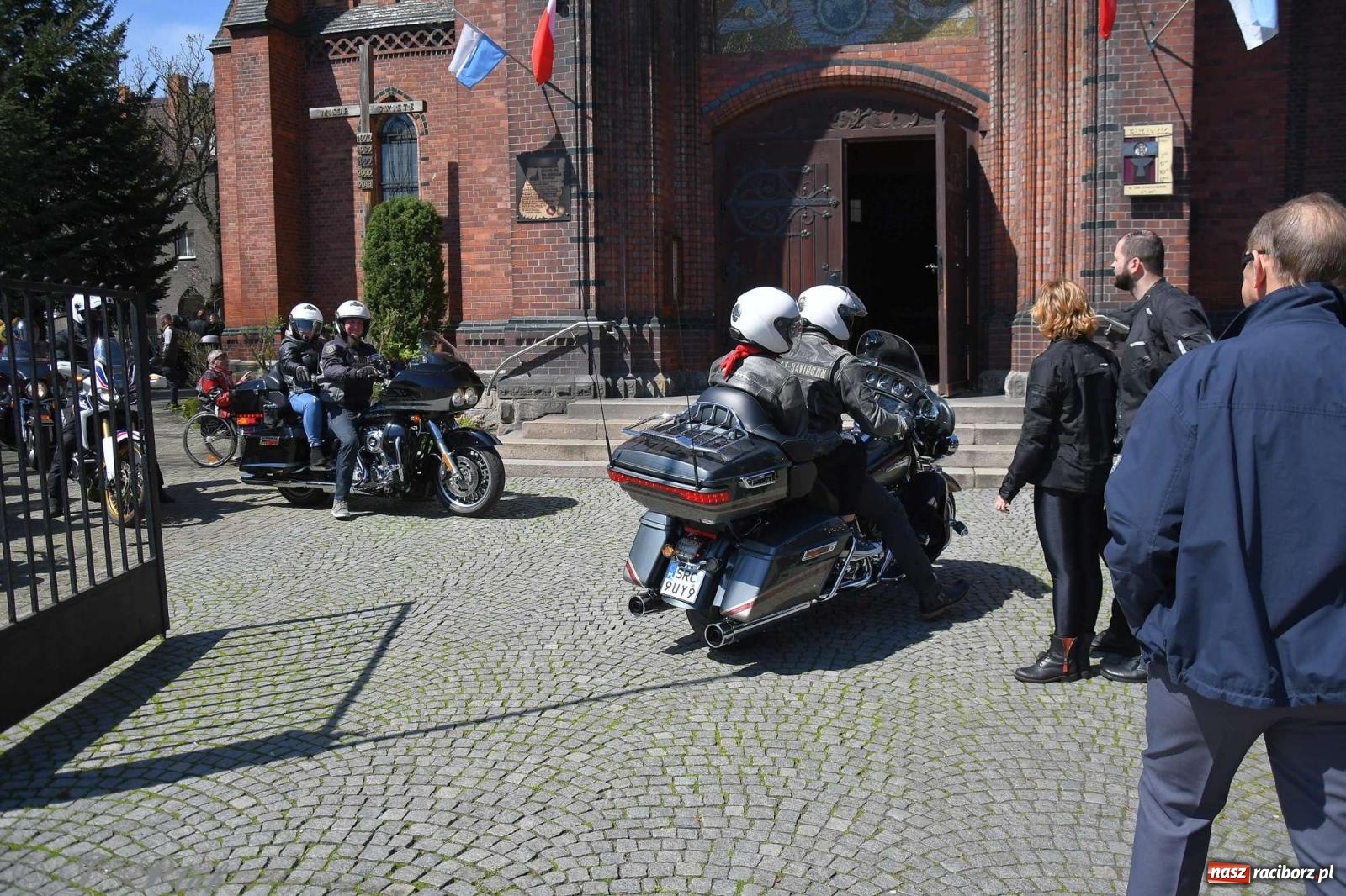 Zdjęcie w galerii na portalu naszraciborz.pl: Setki motocyklistów na ulicach Raciborza [FOTO] wiadomości z regionu