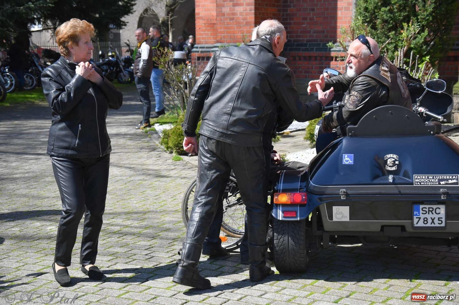 Zdjęcie w galerii na portalu naszraciborz.pl: Setki motocyklistów na ulicach Raciborza [FOTO] wiadomości z regionu
