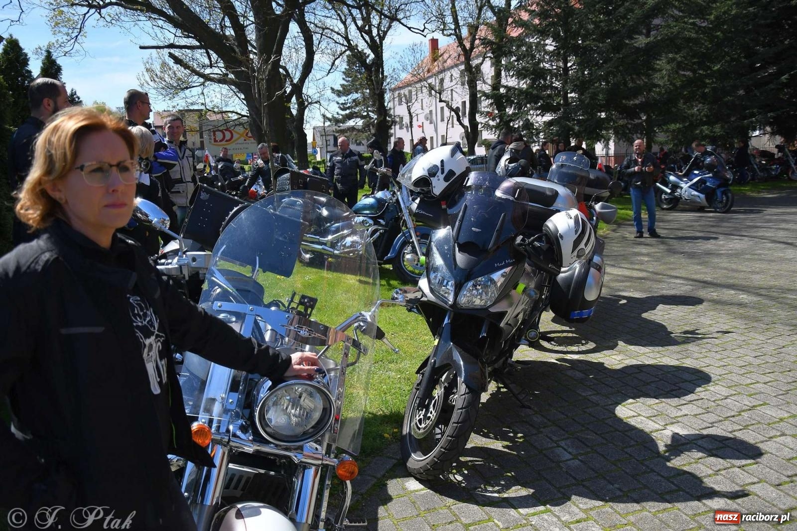 Zdjęcie w galerii na portalu naszraciborz.pl: Setki motocyklistów na ulicach Raciborza [FOTO] wiadomości z regionu