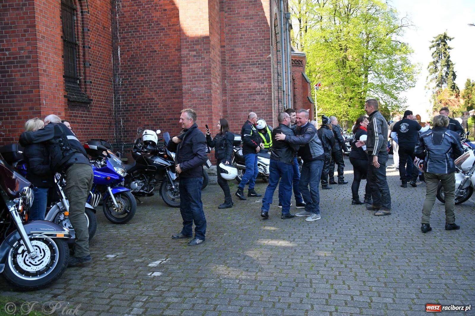 Zdjęcie w galerii na portalu naszraciborz.pl: Setki motocyklistów na ulicach Raciborza [FOTO] wiadomości z regionu