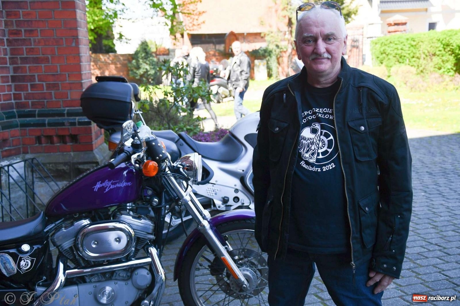 Zdjęcie w galerii na portalu naszraciborz.pl: Setki motocyklistów na ulicach Raciborza [FOTO] wiadomości z regionu