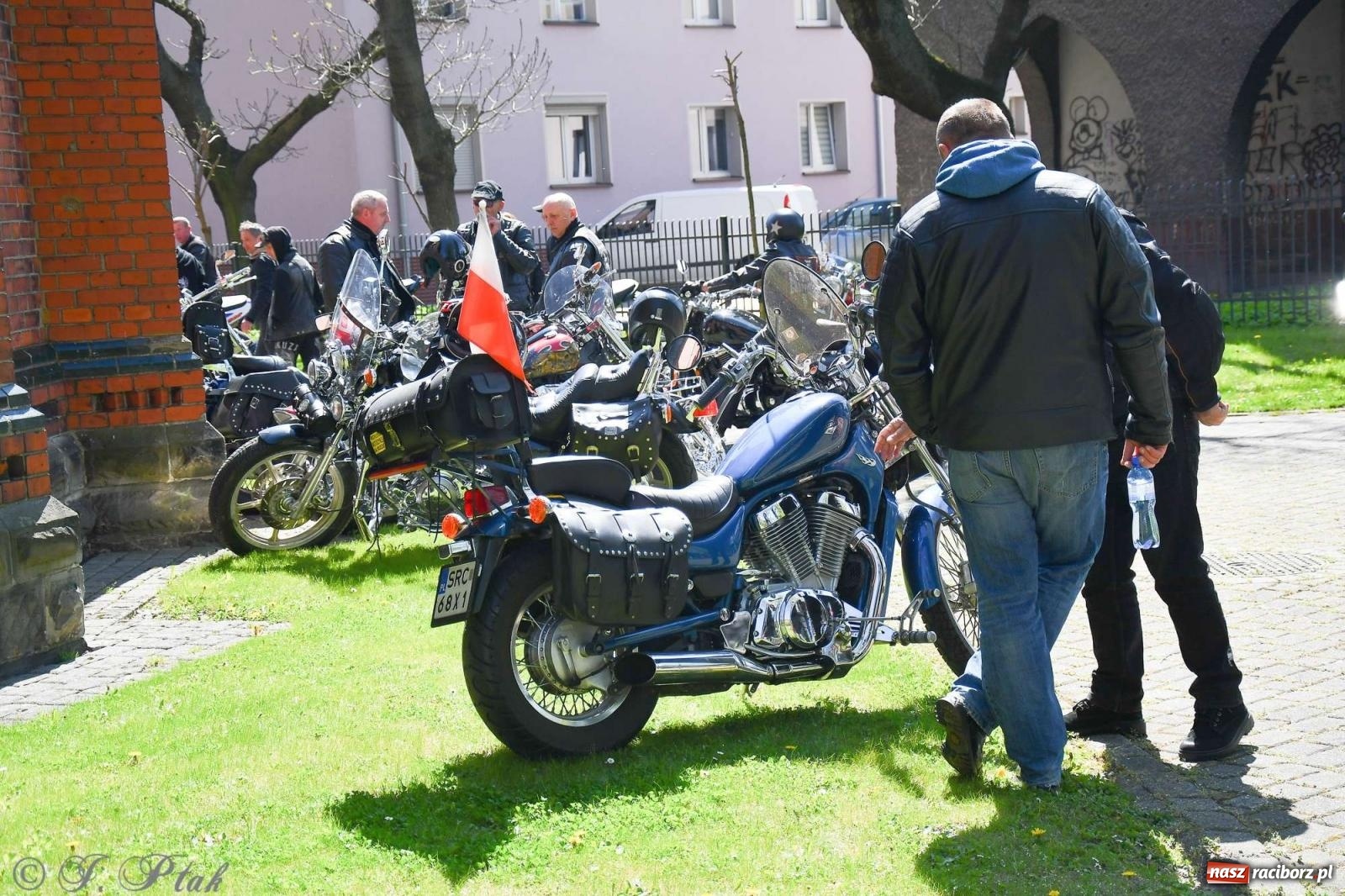 Zdjęcie w galerii na portalu naszraciborz.pl: Setki motocyklistów na ulicach Raciborza [FOTO] wiadomości z regionu