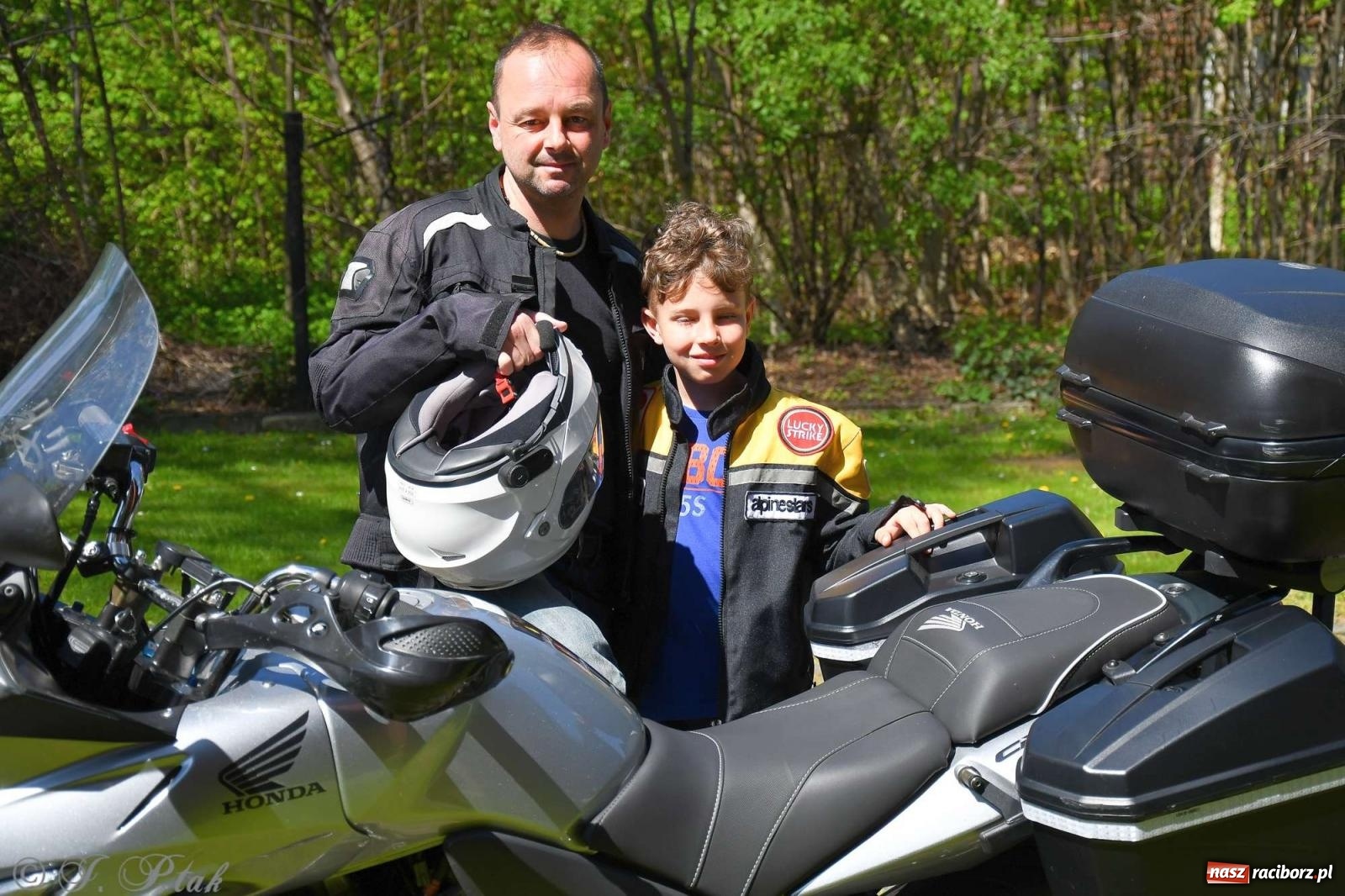 Zdjęcie w galerii na portalu naszraciborz.pl: Setki motocyklistów na ulicach Raciborza [FOTO] wiadomości z regionu