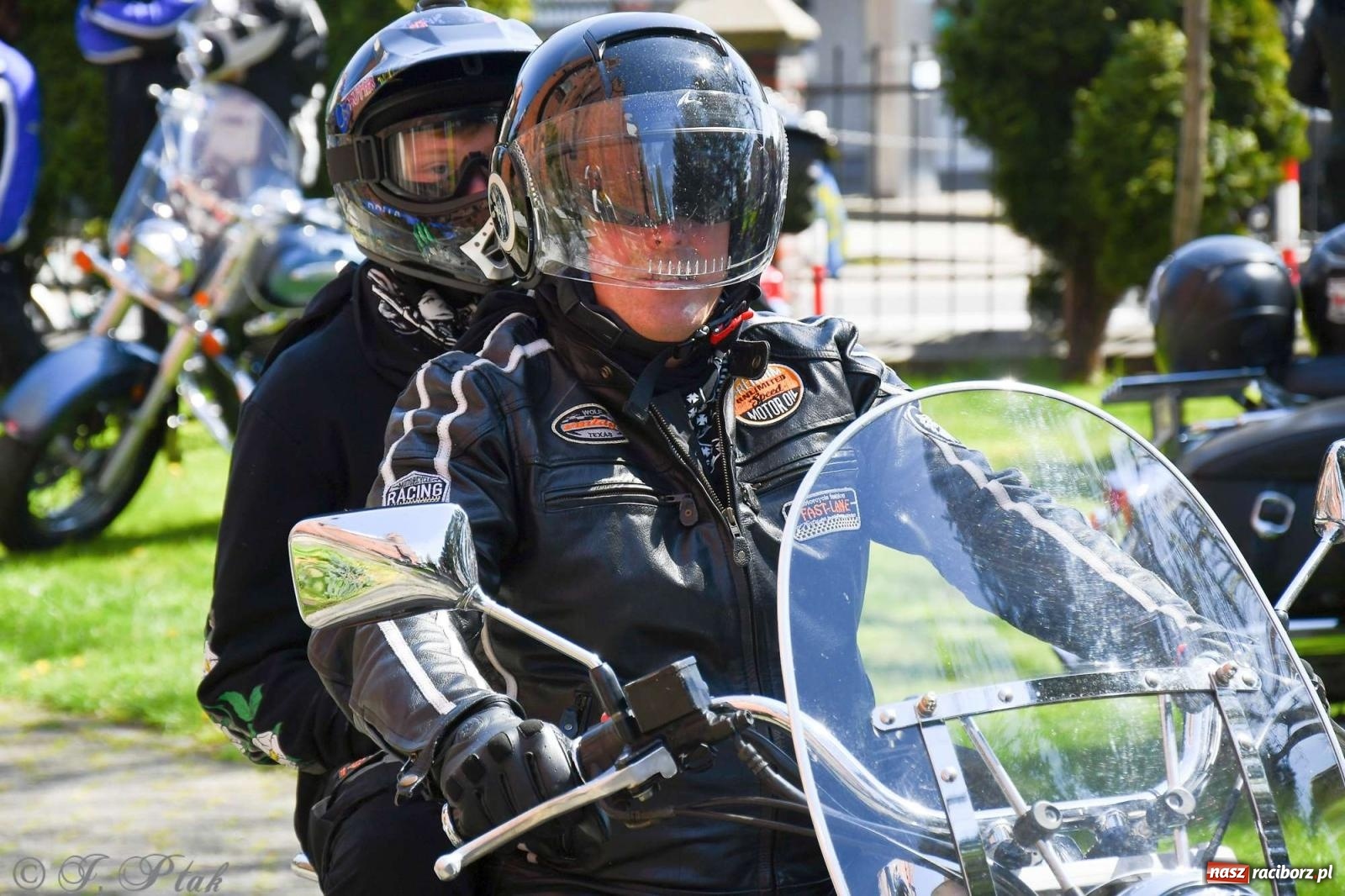 Zdjęcie w galerii na portalu naszraciborz.pl: Setki motocyklistów na ulicach Raciborza [FOTO] wiadomości z regionu