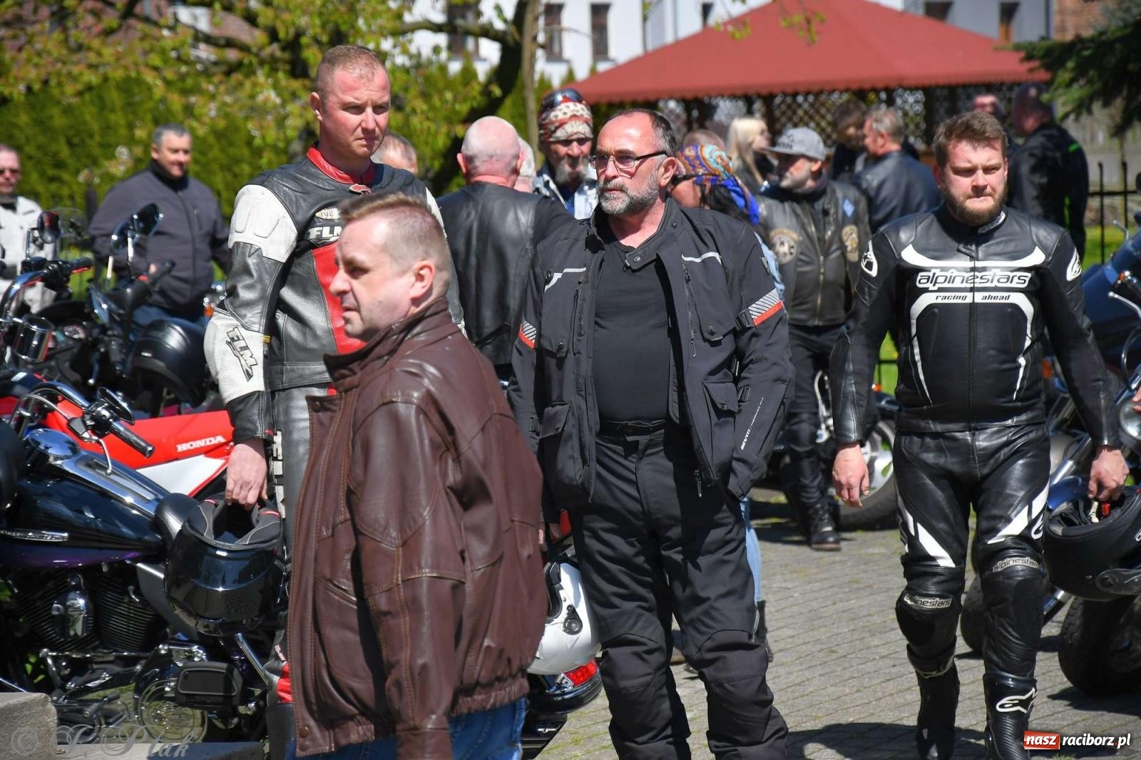 Zdjęcie w galerii na portalu naszraciborz.pl: Setki motocyklistów na ulicach Raciborza [FOTO] wiadomości z regionu