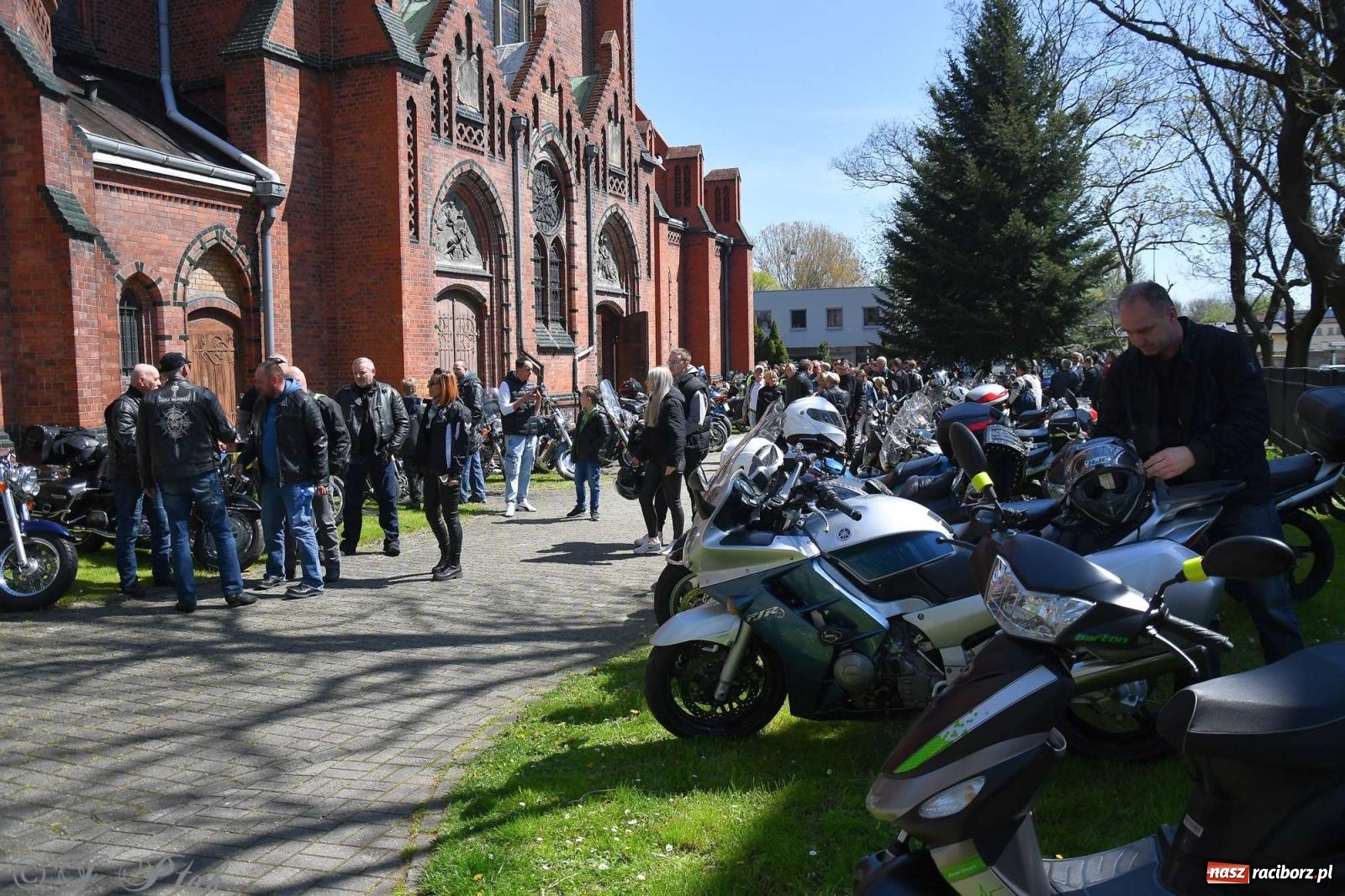 Zdjęcie w galerii na portalu naszraciborz.pl: Setki motocyklistów na ulicach Raciborza [FOTO] wiadomości z regionu