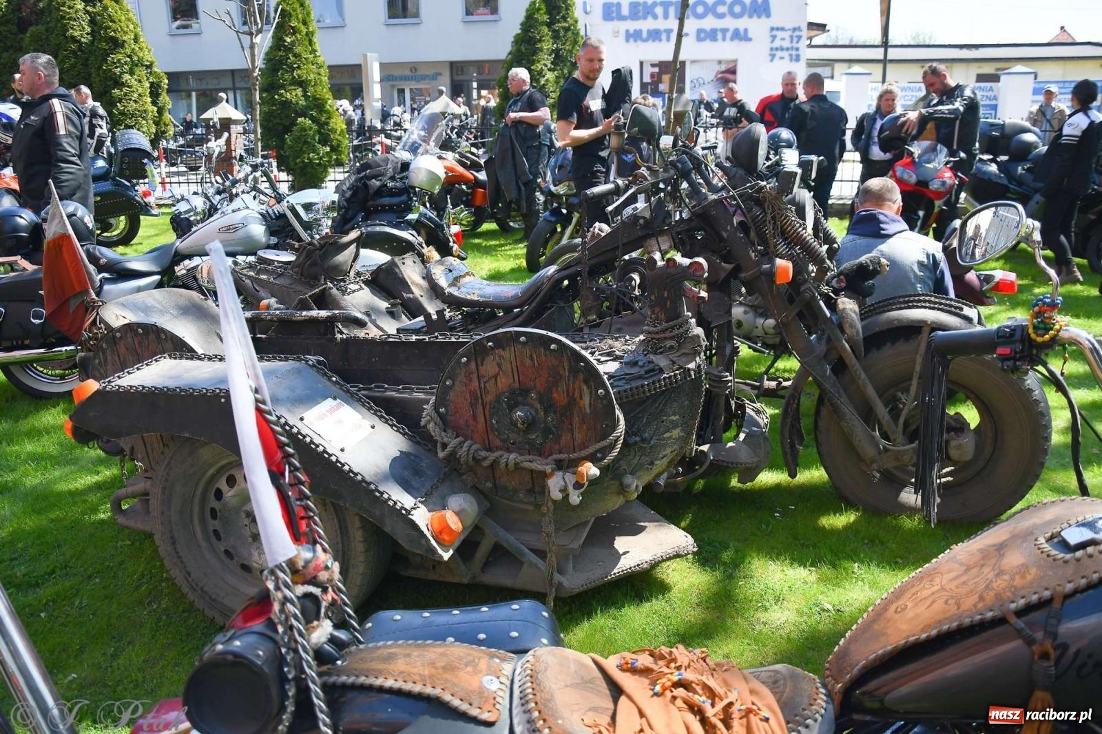 Zdjęcie w galerii na portalu naszraciborz.pl: Setki motocyklistów na ulicach Raciborza [FOTO] wiadomości z regionu