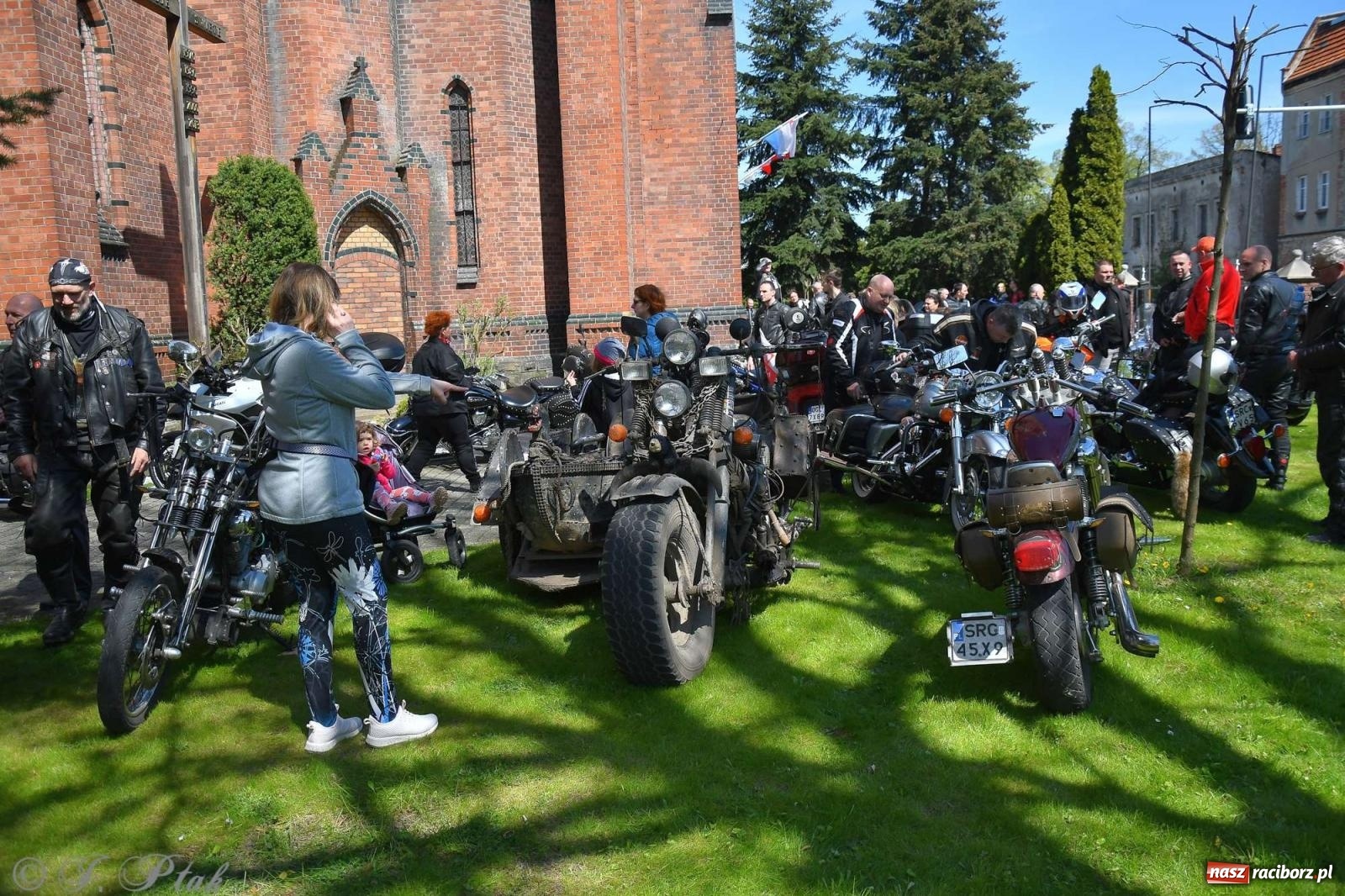 Zdjęcie w galerii na portalu naszraciborz.pl: Setki motocyklistów na ulicach Raciborza [FOTO] wiadomości z regionu