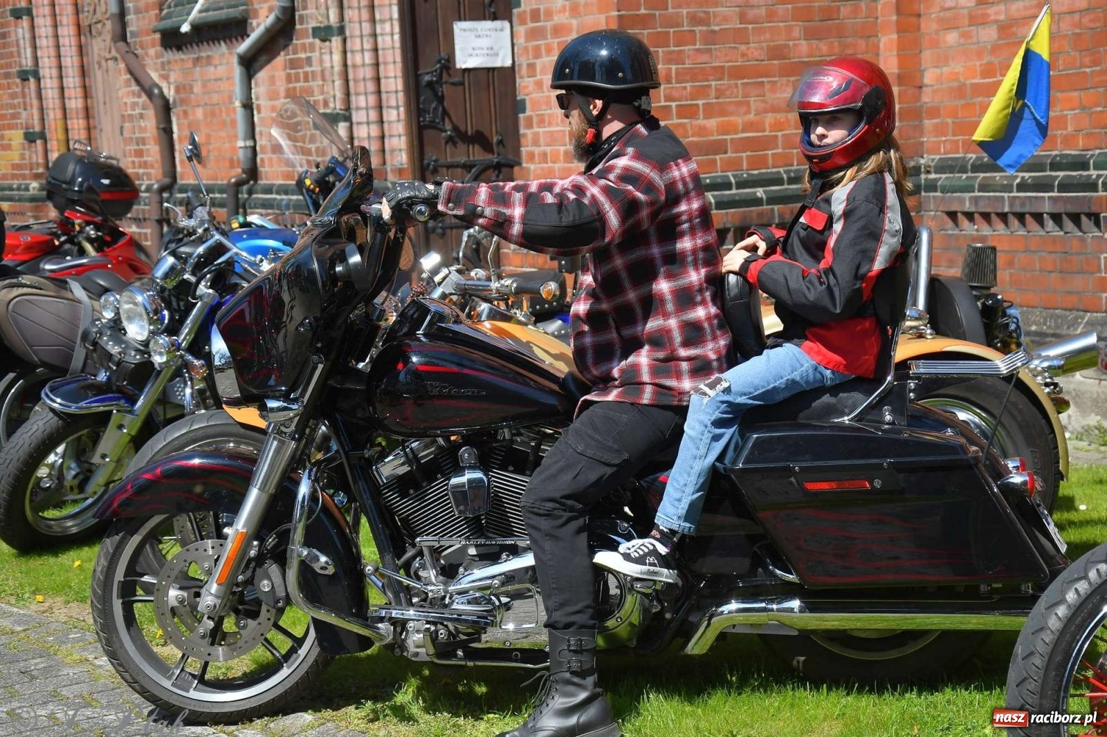 Zdjęcie w galerii na portalu naszraciborz.pl: Setki motocyklistów na ulicach Raciborza [FOTO] wiadomości z regionu