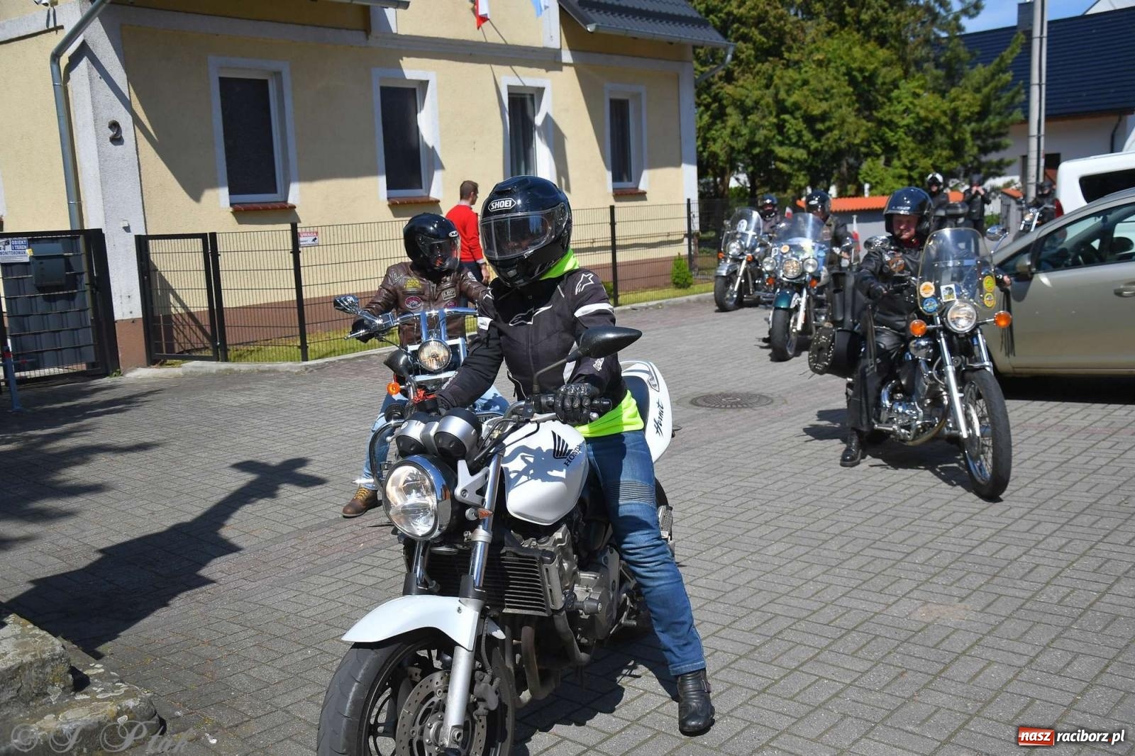 Zdjęcie w galerii na portalu naszraciborz.pl: Setki motocyklistów na ulicach Raciborza [FOTO] wiadomości z regionu