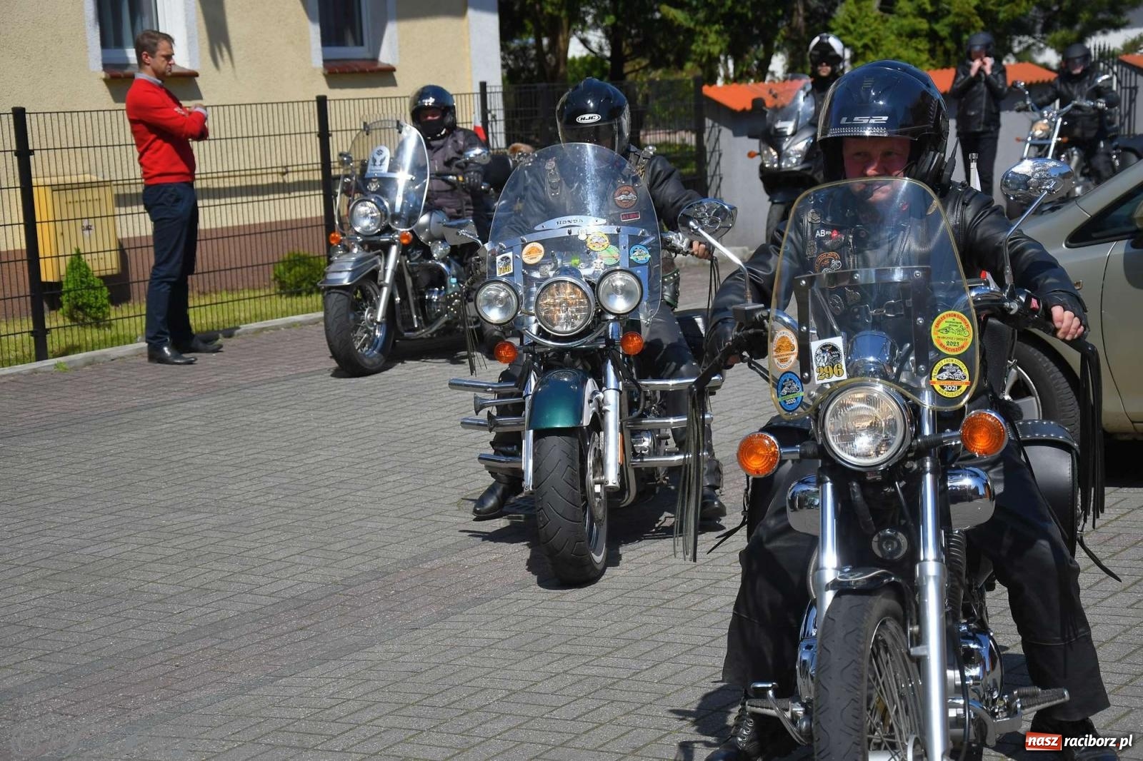 Zdjęcie w galerii na portalu naszraciborz.pl: Setki motocyklistów na ulicach Raciborza [FOTO] wiadomości z regionu