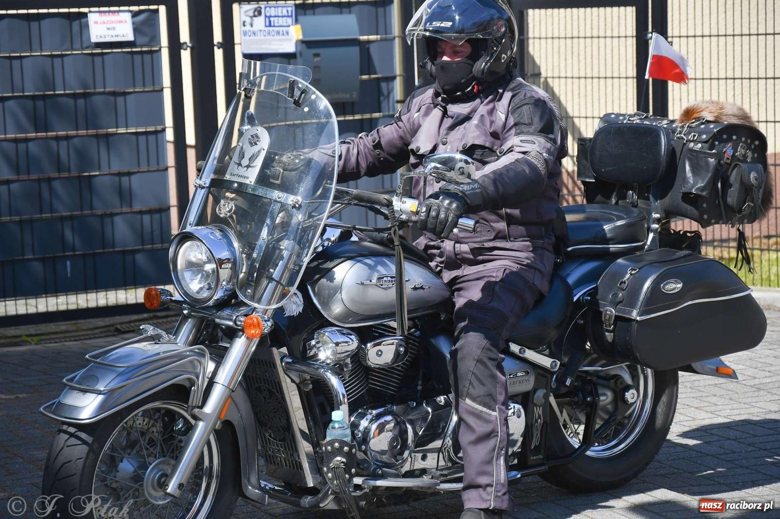 Zdjęcie w galerii na portalu naszraciborz.pl: Setki motocyklistów na ulicach Raciborza [FOTO] wiadomości z regionu