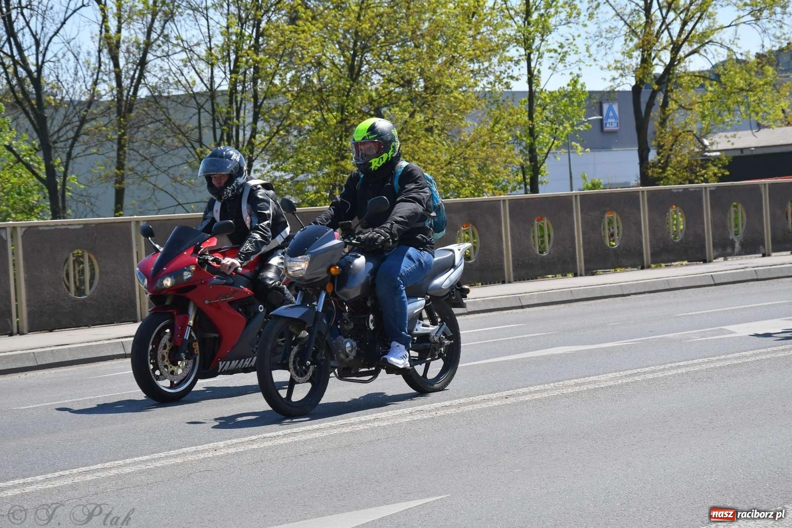 Zdjęcie w galerii na portalu naszraciborz.pl: Setki motocyklistów na ulicach Raciborza [FOTO] wiadomości z regionu
