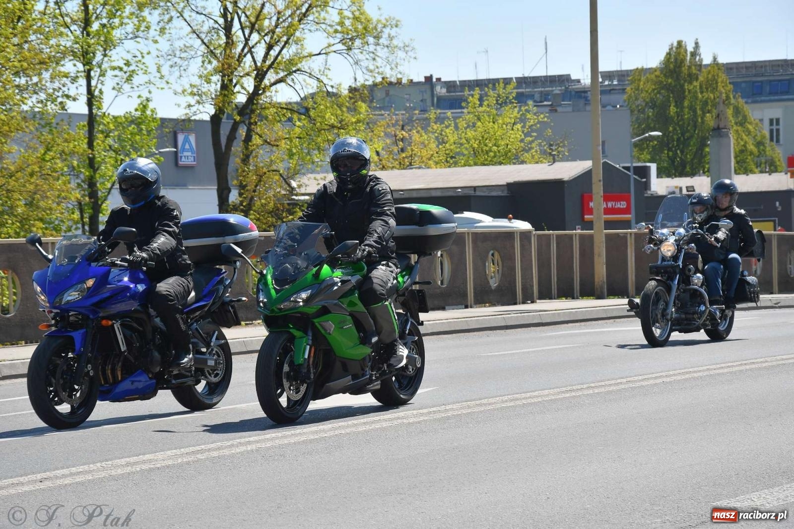 Zdjęcie w galerii na portalu naszraciborz.pl: Setki motocyklistów na ulicach Raciborza [FOTO] wiadomości z regionu