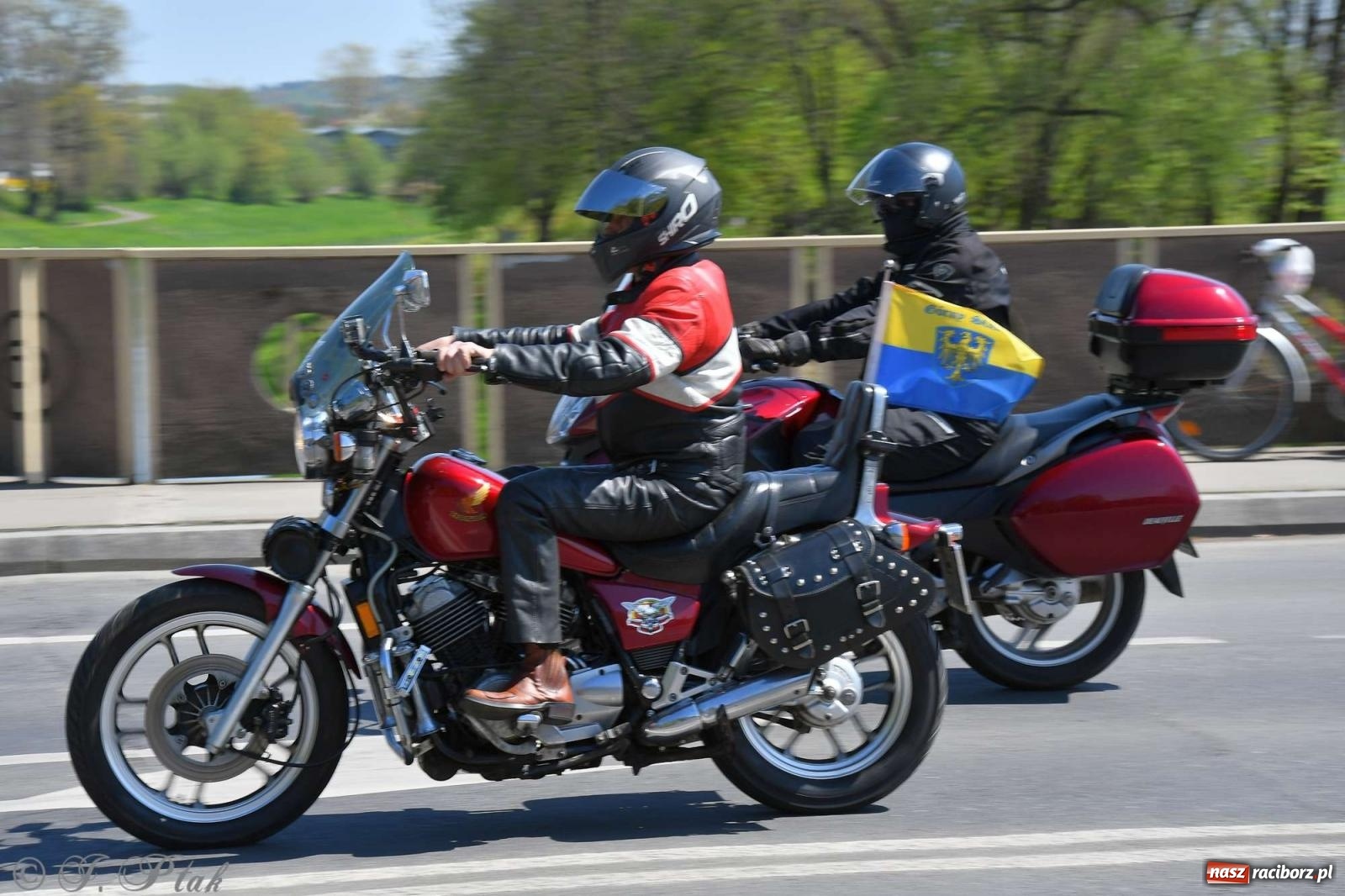 Zdjęcie w galerii na portalu naszraciborz.pl: Setki motocyklistów na ulicach Raciborza [FOTO] wiadomości z regionu