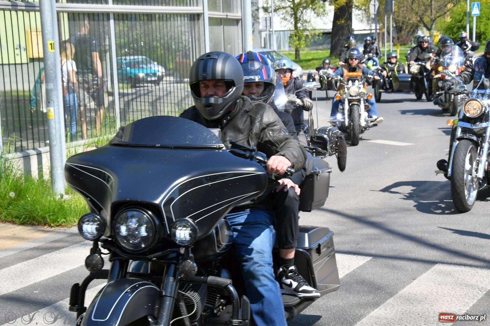 Zdjęcie w galerii na portalu naszraciborz.pl: Setki motocyklistów na ulicach Raciborza [FOTO] wiadomości z regionu