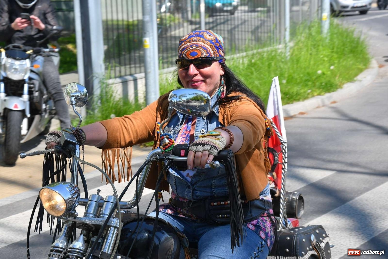 Zdjęcie w galerii na portalu naszraciborz.pl: Setki motocyklistów na ulicach Raciborza [FOTO] wiadomości z regionu