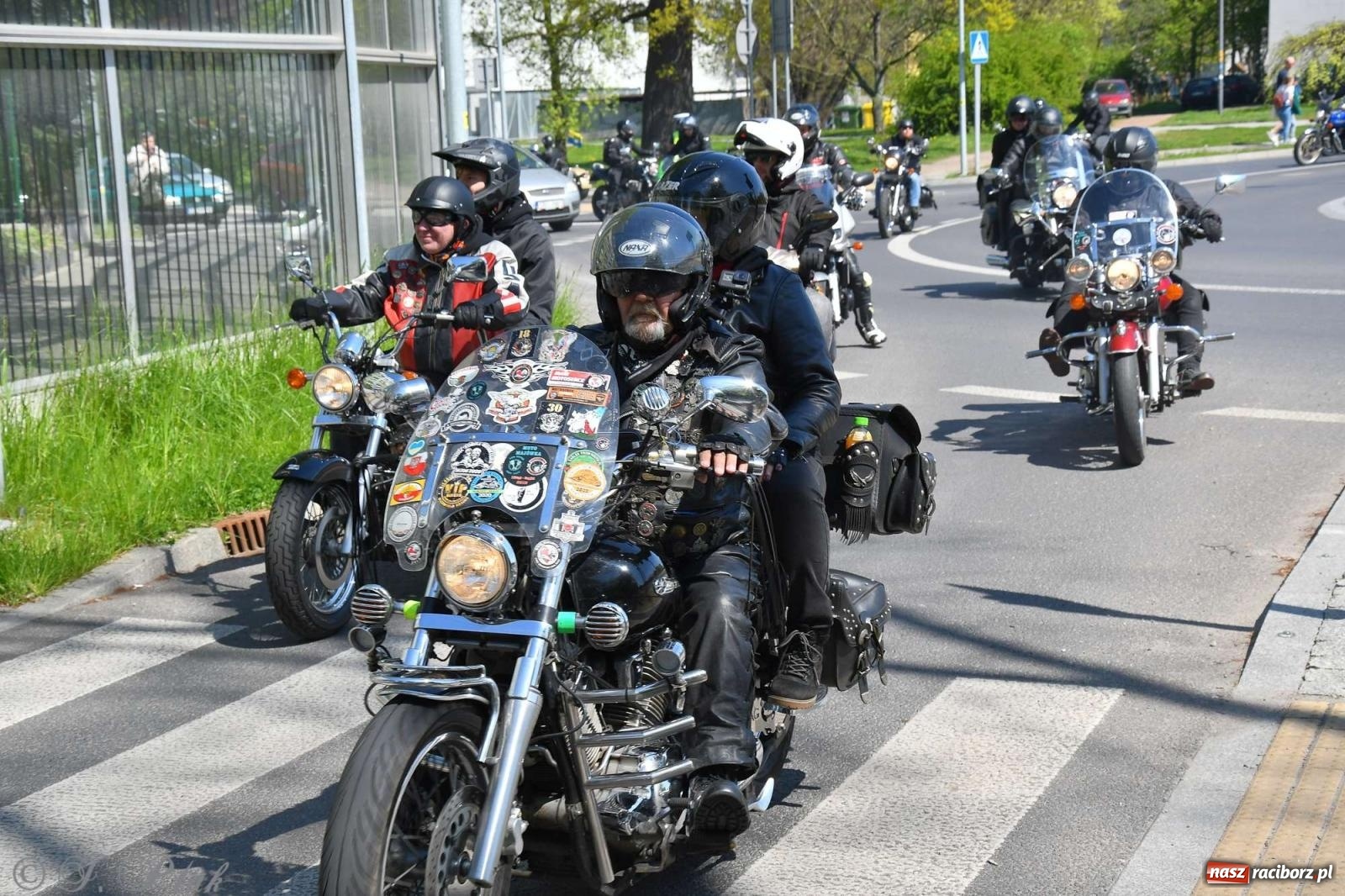 Zdjęcie w galerii na portalu naszraciborz.pl: Setki motocyklistów na ulicach Raciborza [FOTO] wiadomości z regionu