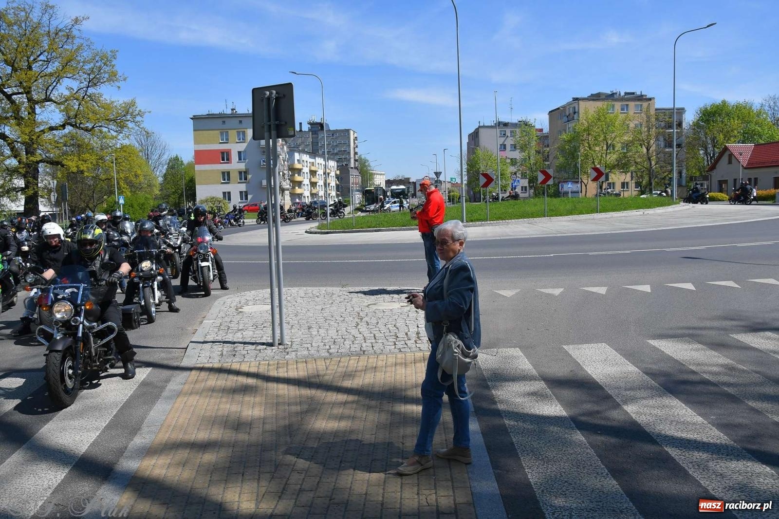 Zdjęcie w galerii na portalu naszraciborz.pl: Setki motocyklistów na ulicach Raciborza [FOTO] wiadomości z regionu