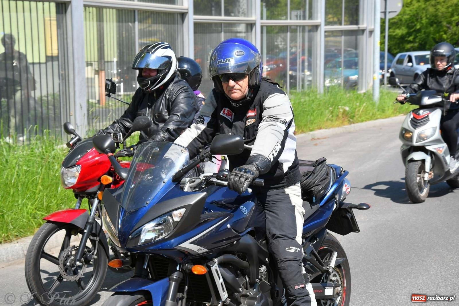 Zdjęcie w galerii na portalu naszraciborz.pl: Setki motocyklistów na ulicach Raciborza [FOTO] wiadomości z regionu