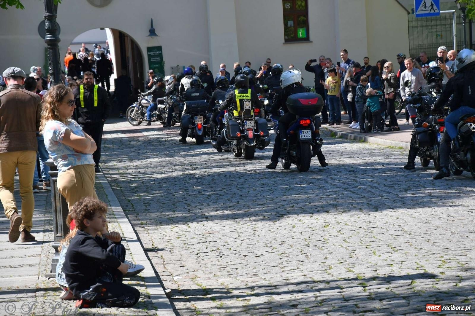 Zdjęcie w galerii na portalu naszraciborz.pl: Setki motocyklistów na ulicach Raciborza [FOTO] wiadomości z regionu