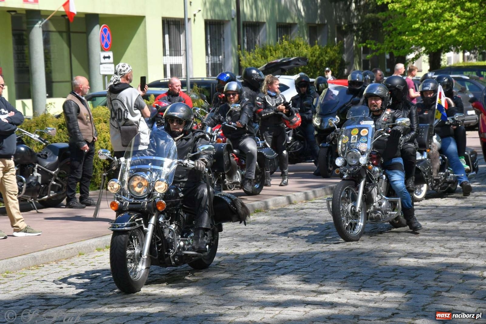 Zdjęcie w galerii na portalu naszraciborz.pl: Setki motocyklistów na ulicach Raciborza [FOTO] wiadomości z regionu