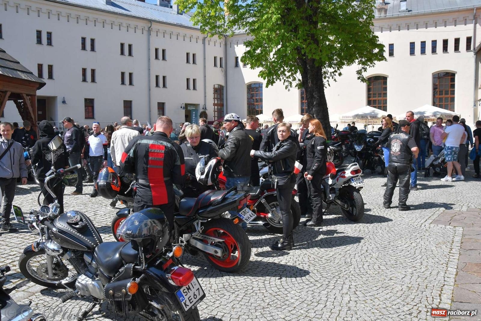Zdjęcie w galerii na portalu naszraciborz.pl: Setki motocyklistów na ulicach Raciborza [FOTO] wiadomości z regionu
