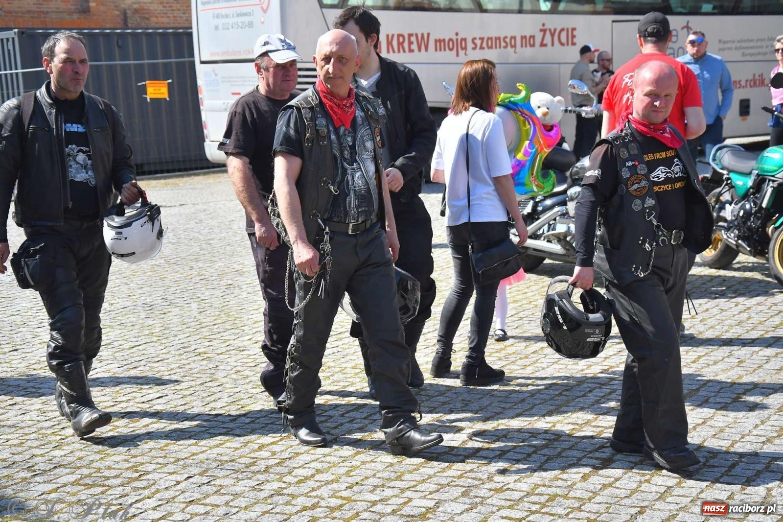 Zdjęcie w galerii na portalu naszraciborz.pl: Setki motocyklistów na ulicach Raciborza [FOTO] wiadomości z regionu