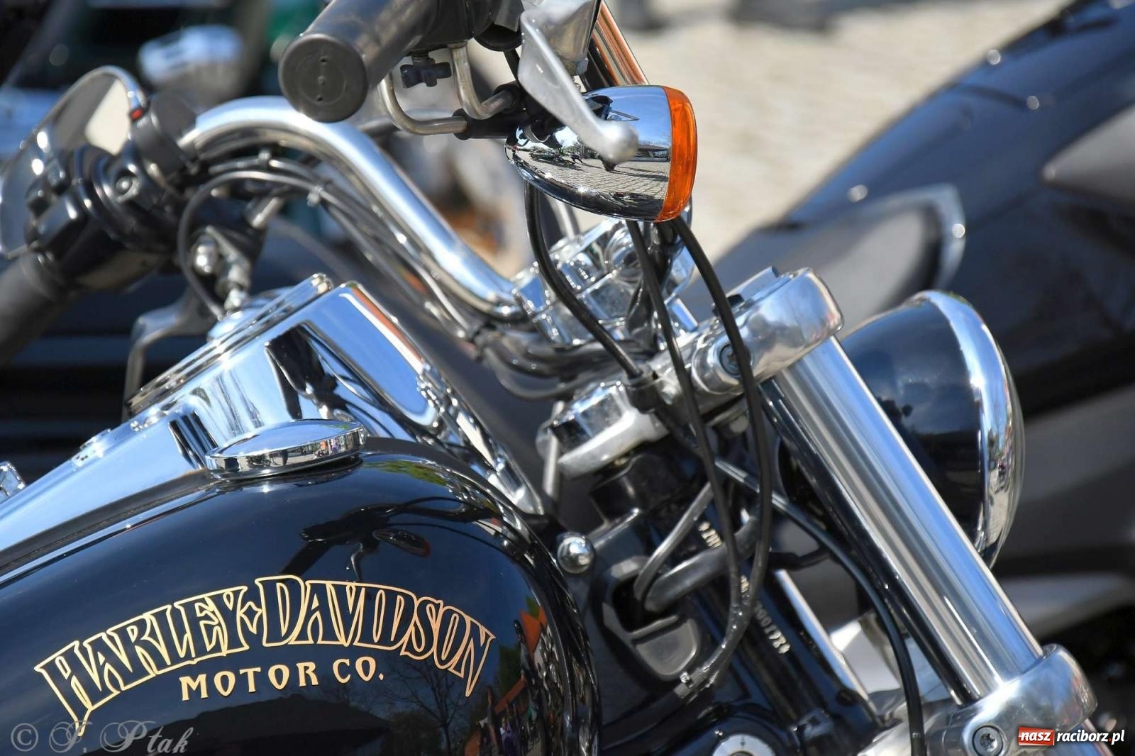 Zdjęcie w galerii na portalu naszraciborz.pl: Setki motocyklistów na ulicach Raciborza [FOTO] wiadomości z regionu