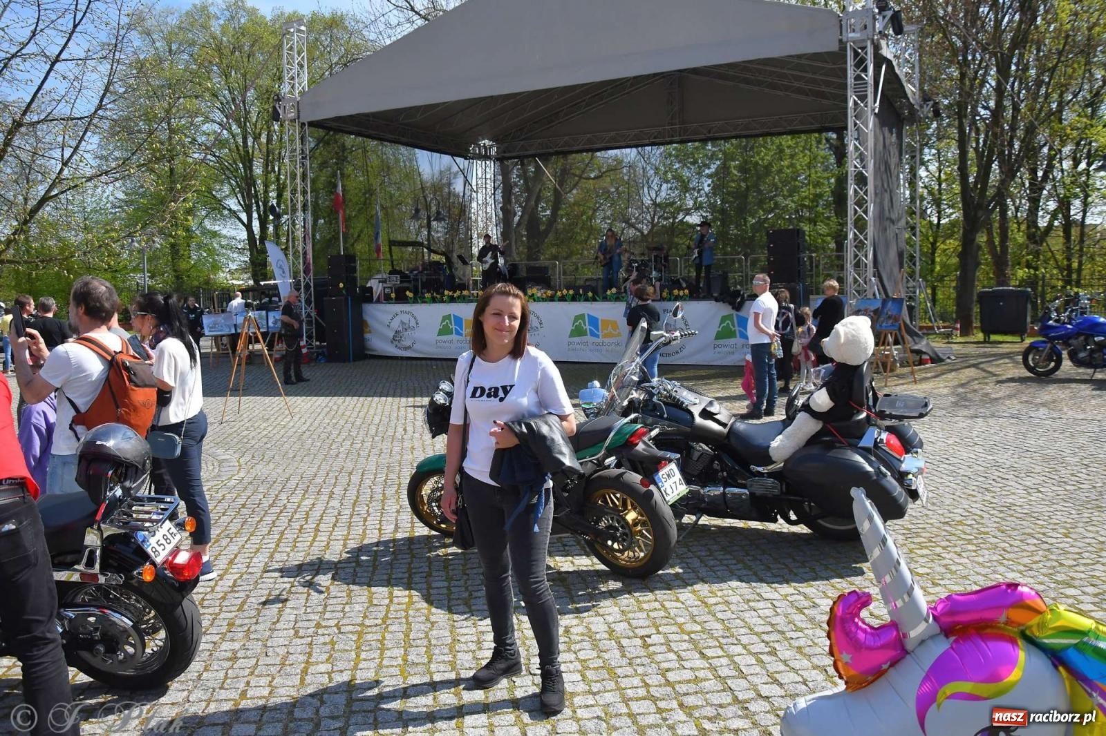 Zdjęcie w galerii na portalu naszraciborz.pl: Setki motocyklistów na ulicach Raciborza [FOTO] wiadomości z regionu