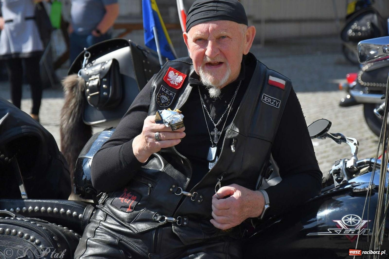 Zdjęcie w galerii na portalu naszraciborz.pl: Setki motocyklistów na ulicach Raciborza [FOTO] wiadomości z regionu