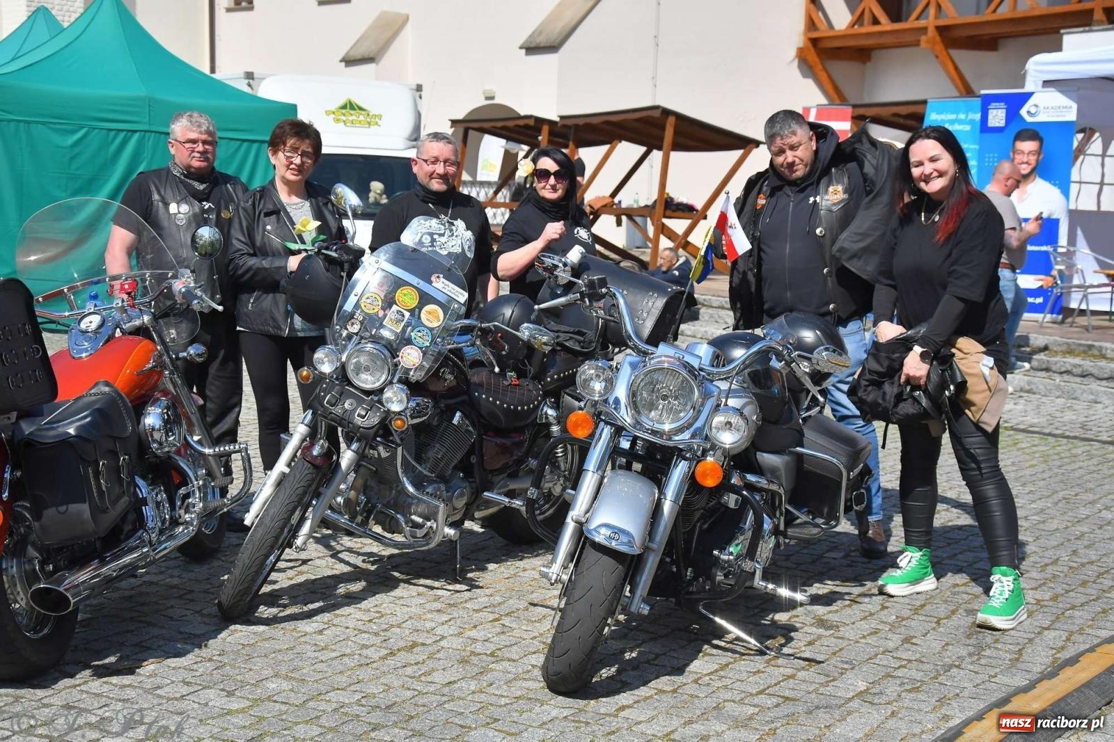 Zdjęcie w galerii na portalu naszraciborz.pl: Setki motocyklistów na ulicach Raciborza [FOTO] wiadomości z regionu