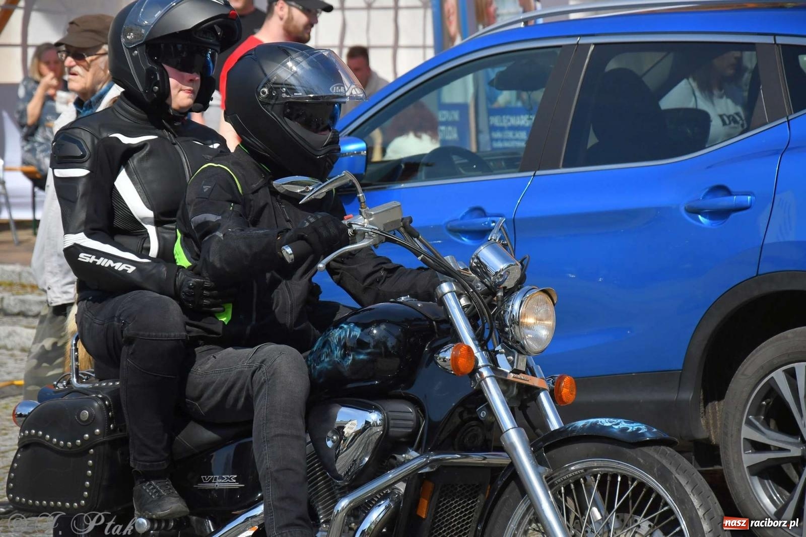 Zdjęcie w galerii na portalu naszraciborz.pl: Setki motocyklistów na ulicach Raciborza [FOTO] wiadomości z regionu