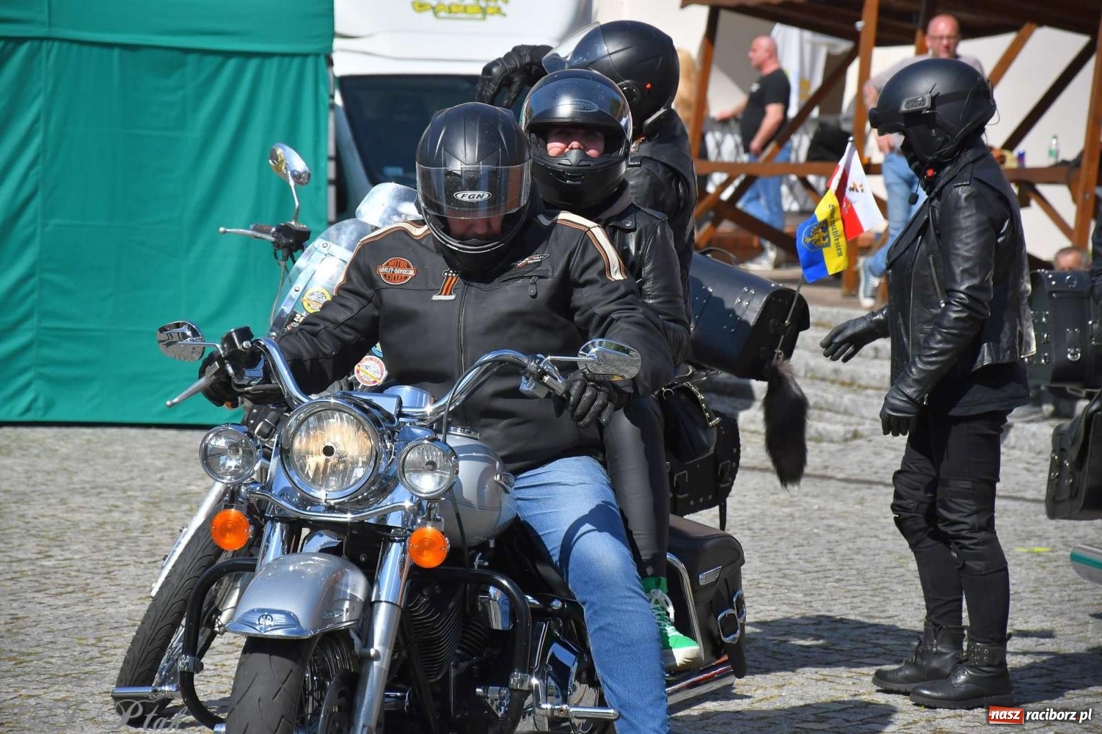 Zdjęcie w galerii na portalu naszraciborz.pl: Setki motocyklistów na ulicach Raciborza [FOTO] wiadomości z regionu