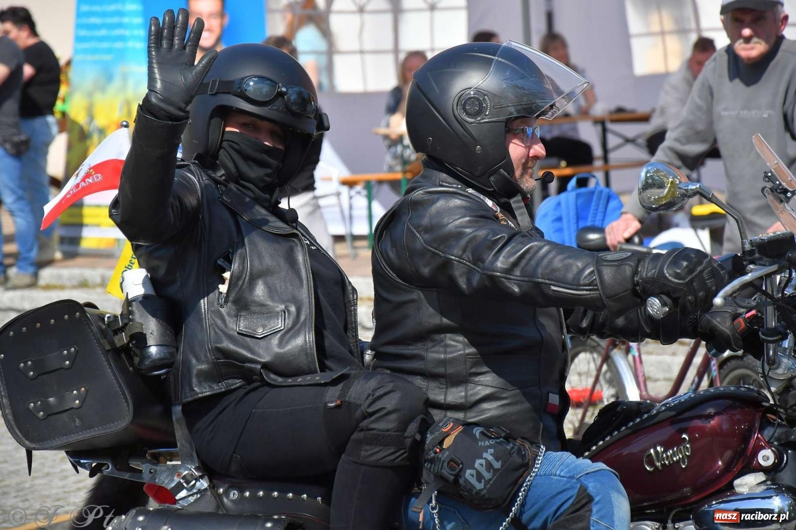 Zdjęcie w galerii na portalu naszraciborz.pl: Setki motocyklistów na ulicach Raciborza [FOTO] wiadomości z regionu
