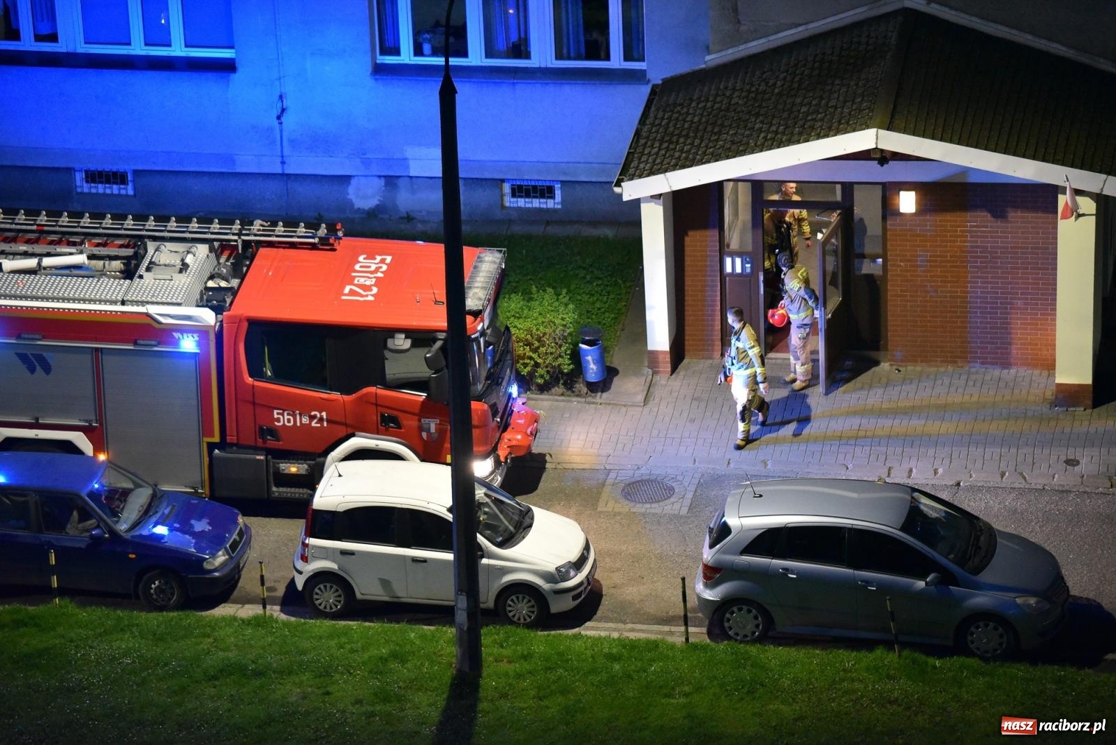 Zdjęcie w galerii na portalu naszraciborz.pl: Otwarcie mieszkania i alarm z czujki. Strażackie interwencje przy Katowickiej [FOTO] wiadomości z regionu