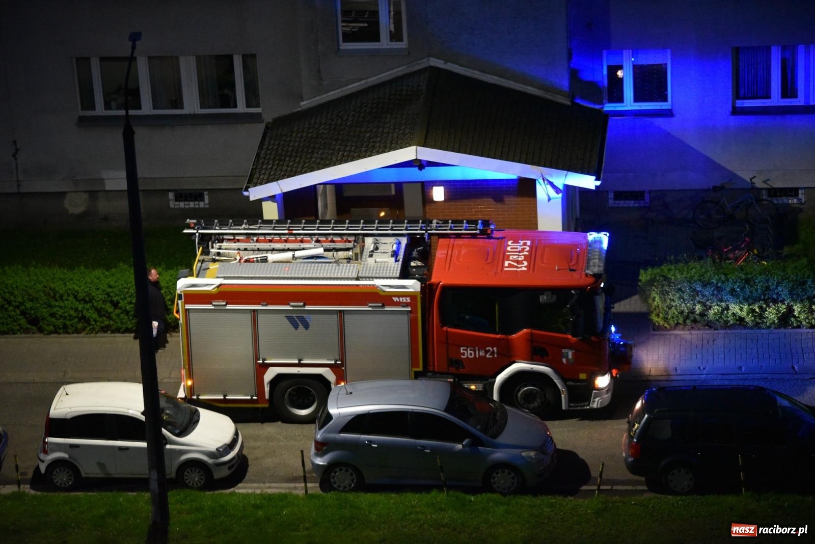 Zdjęcie w galerii na portalu naszraciborz.pl: Otwarcie mieszkania i alarm z czujki. Strażackie interwencje przy Katowickiej [FOTO] wiadomości z regionu