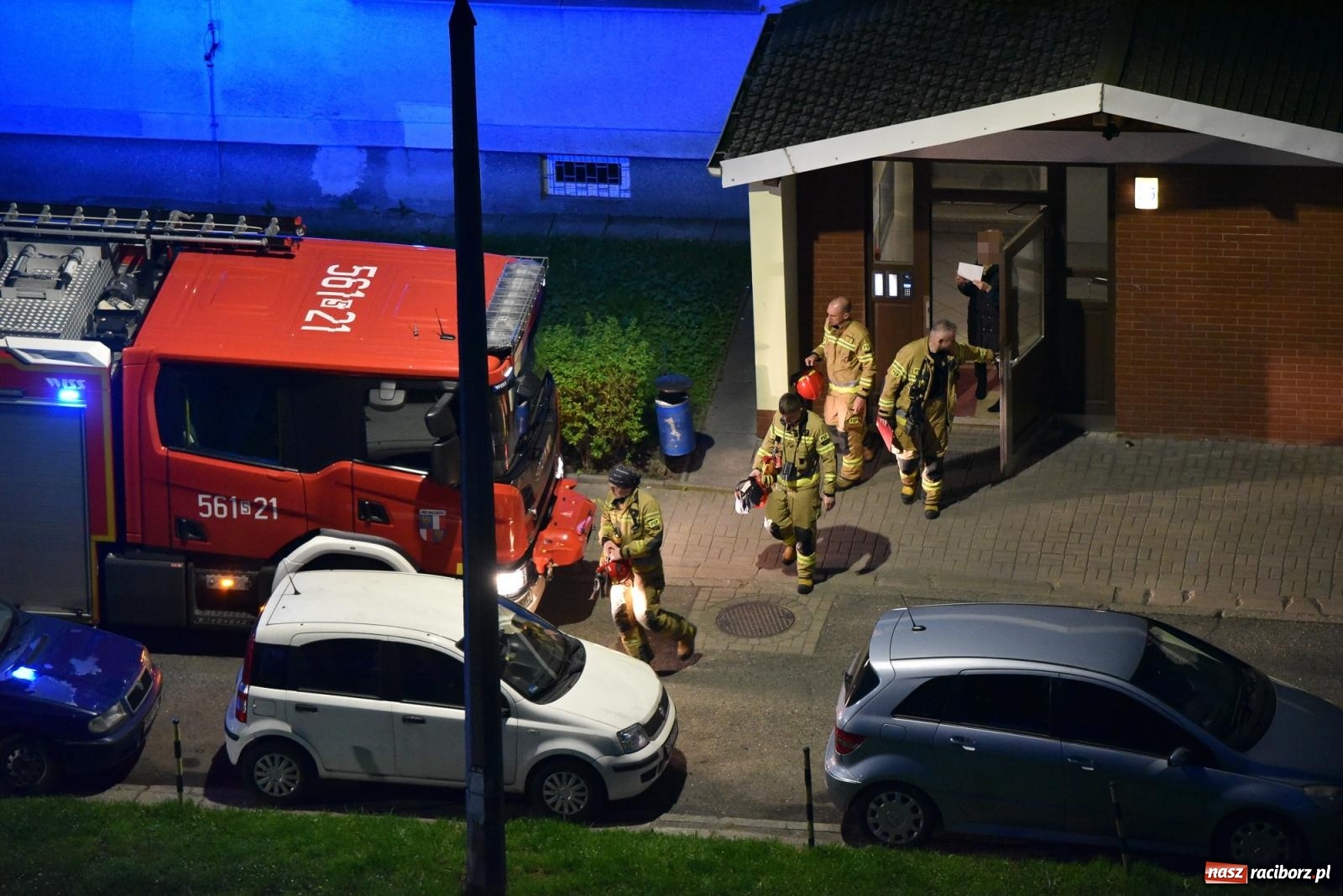 Zdjęcie w galerii na portalu naszraciborz.pl: Otwarcie mieszkania i alarm z czujki. Strażackie interwencje przy Katowickiej [FOTO] wiadomości z regionu