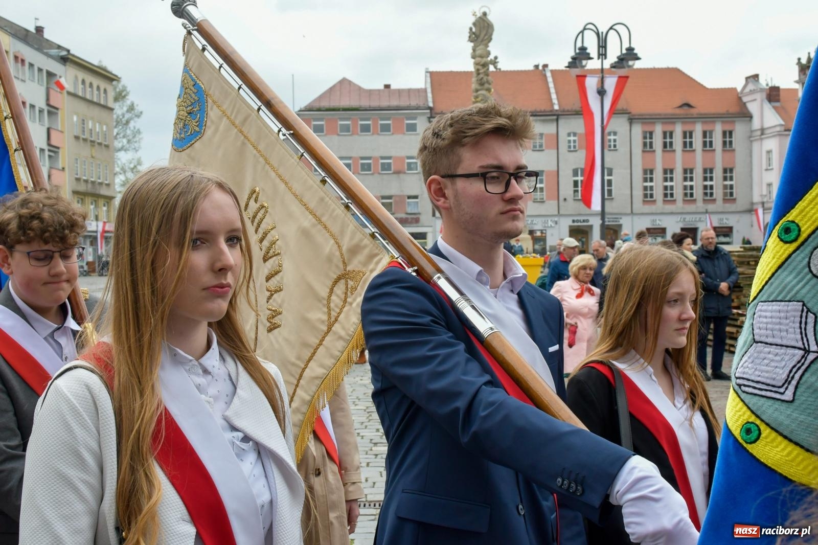 Zdjęcie w galerii na portalu naszraciborz.pl: Święto Narodowe Trzeciego Maja w Raciborzu [FOTO i WIDEO] wiadomości z regionu