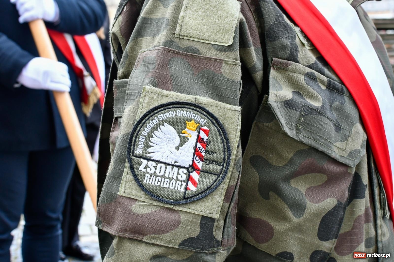 Zdjęcie w galerii na portalu naszraciborz.pl: Święto Narodowe Trzeciego Maja w Raciborzu [FOTO i WIDEO] wiadomości z regionu