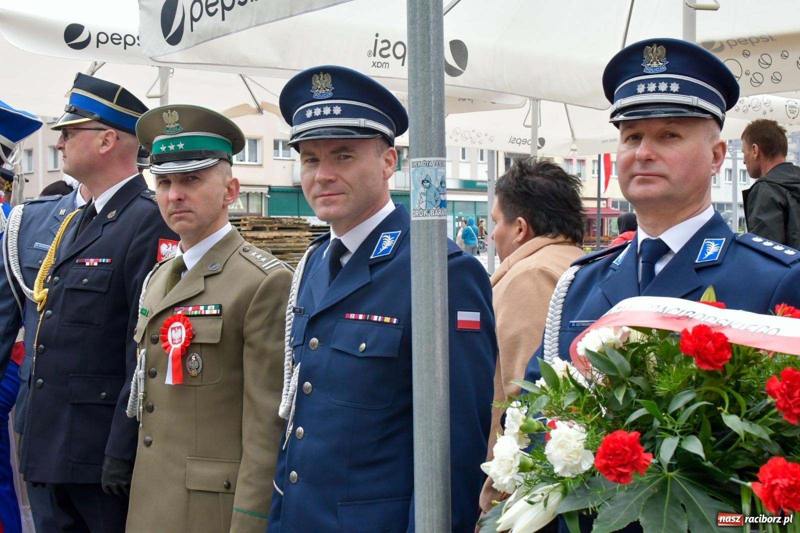 Zdjęcie w galerii na portalu naszraciborz.pl: Święto Narodowe Trzeciego Maja w Raciborzu [FOTO i WIDEO] wiadomości z regionu