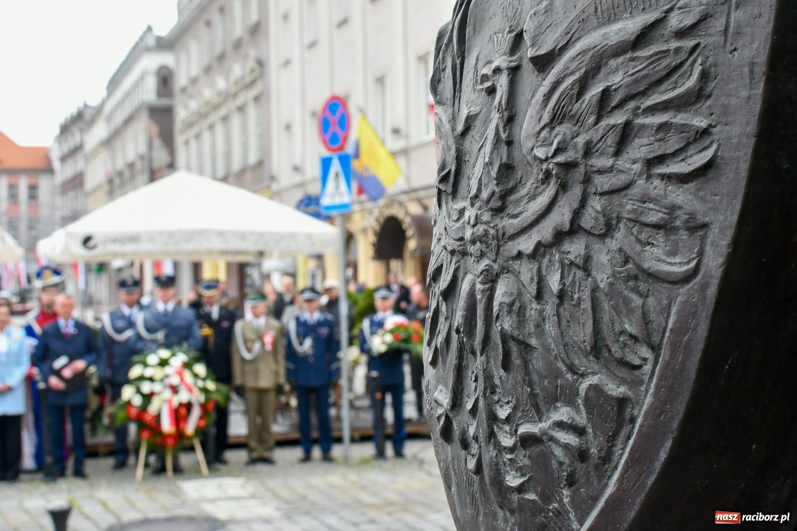 Zdjęcie w galerii na portalu naszraciborz.pl: Święto Narodowe Trzeciego Maja w Raciborzu [FOTO i WIDEO] wiadomości z regionu