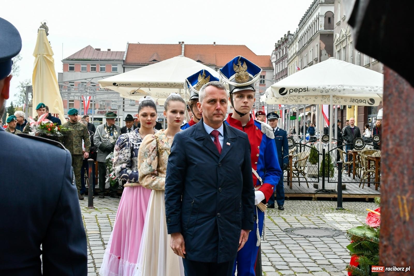 Zdjęcie w galerii na portalu naszraciborz.pl: Święto Narodowe Trzeciego Maja w Raciborzu [FOTO i WIDEO] wiadomości z regionu