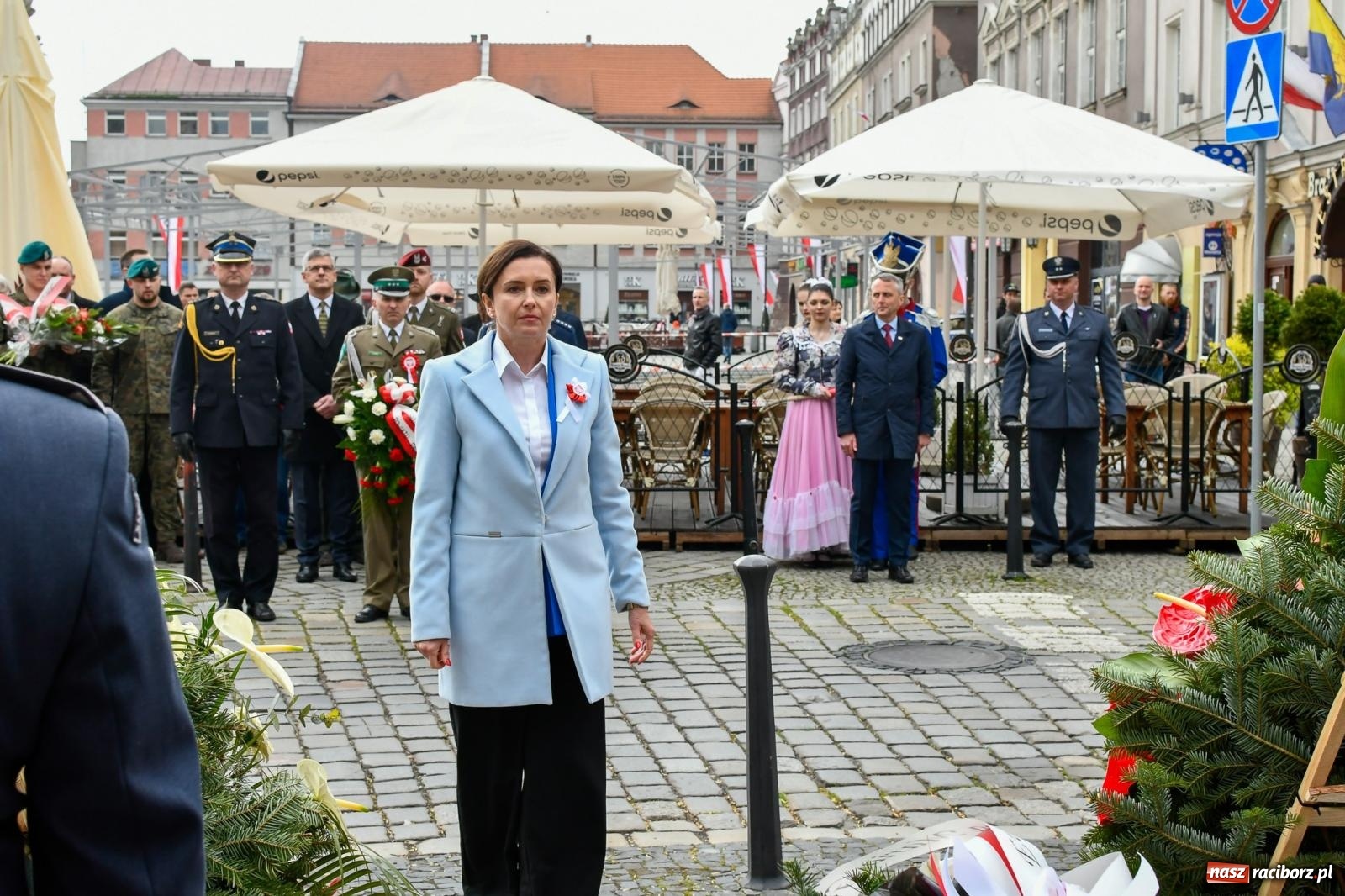 Zdjęcie w galerii na portalu naszraciborz.pl: Święto Narodowe Trzeciego Maja w Raciborzu [FOTO i WIDEO] wiadomości z regionu
