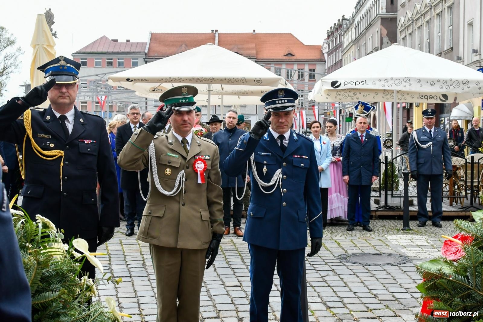 Zdjęcie w galerii na portalu naszraciborz.pl: Święto Narodowe Trzeciego Maja w Raciborzu [FOTO i WIDEO] wiadomości z regionu