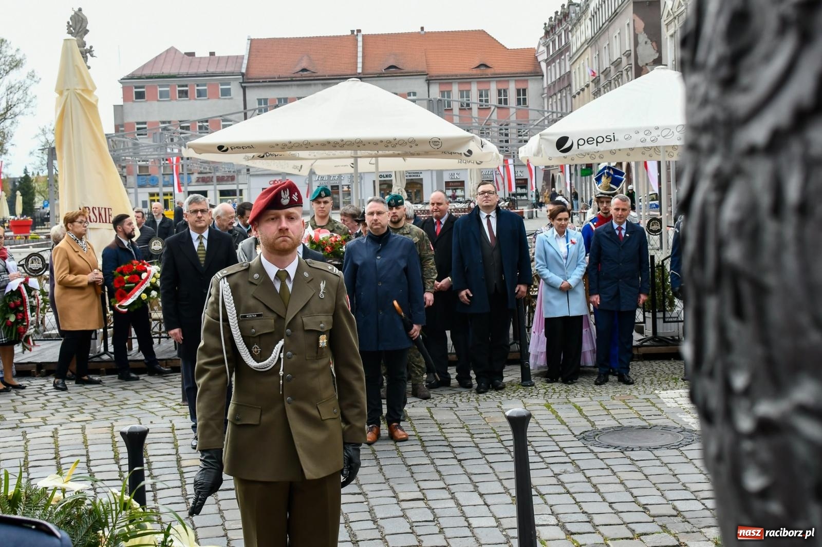 Zdjęcie w galerii na portalu naszraciborz.pl: Święto Narodowe Trzeciego Maja w Raciborzu [FOTO i WIDEO] wiadomości z regionu