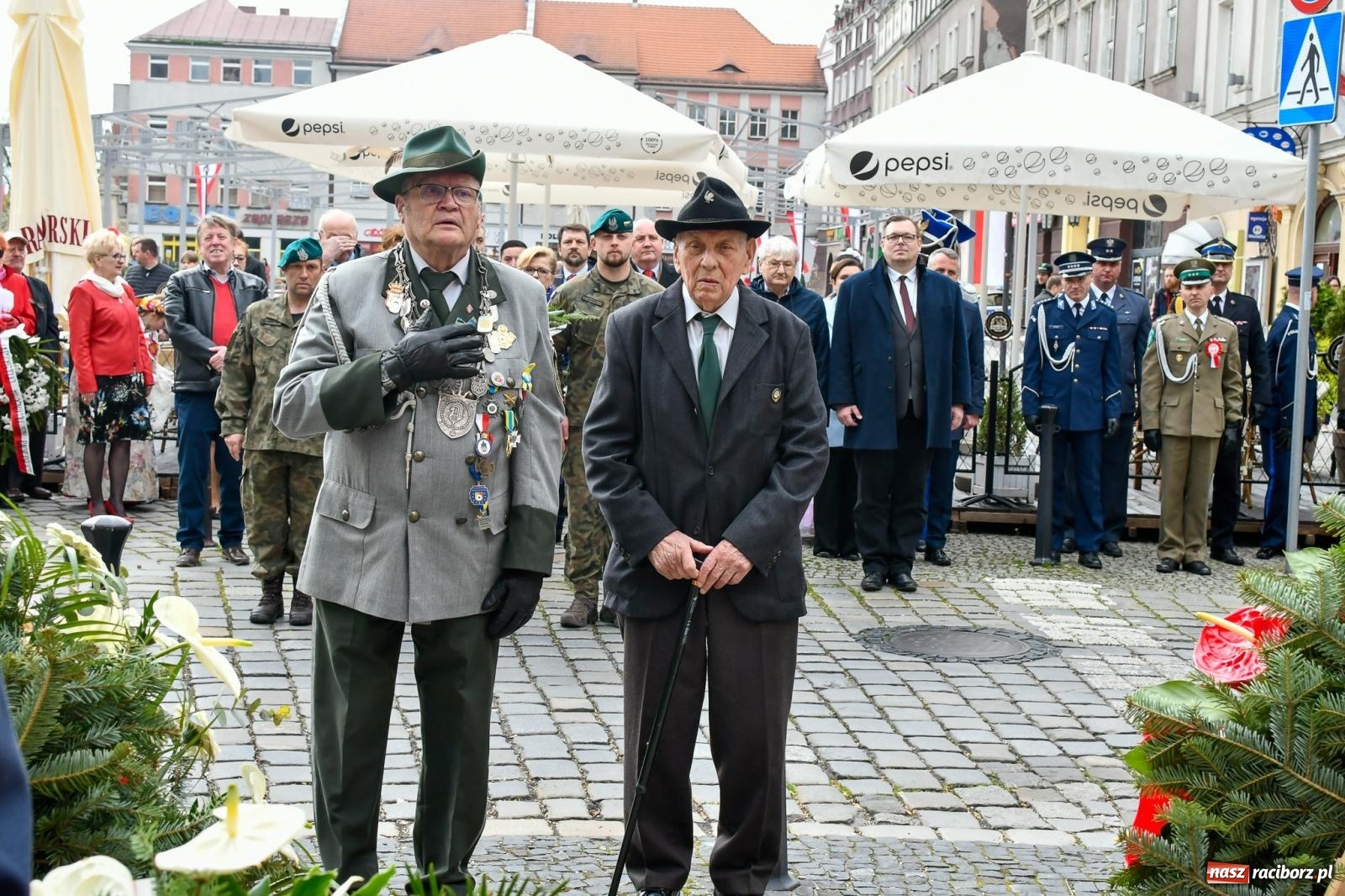 Zdjęcie w galerii na portalu naszraciborz.pl: Święto Narodowe Trzeciego Maja w Raciborzu [FOTO i WIDEO] wiadomości z regionu