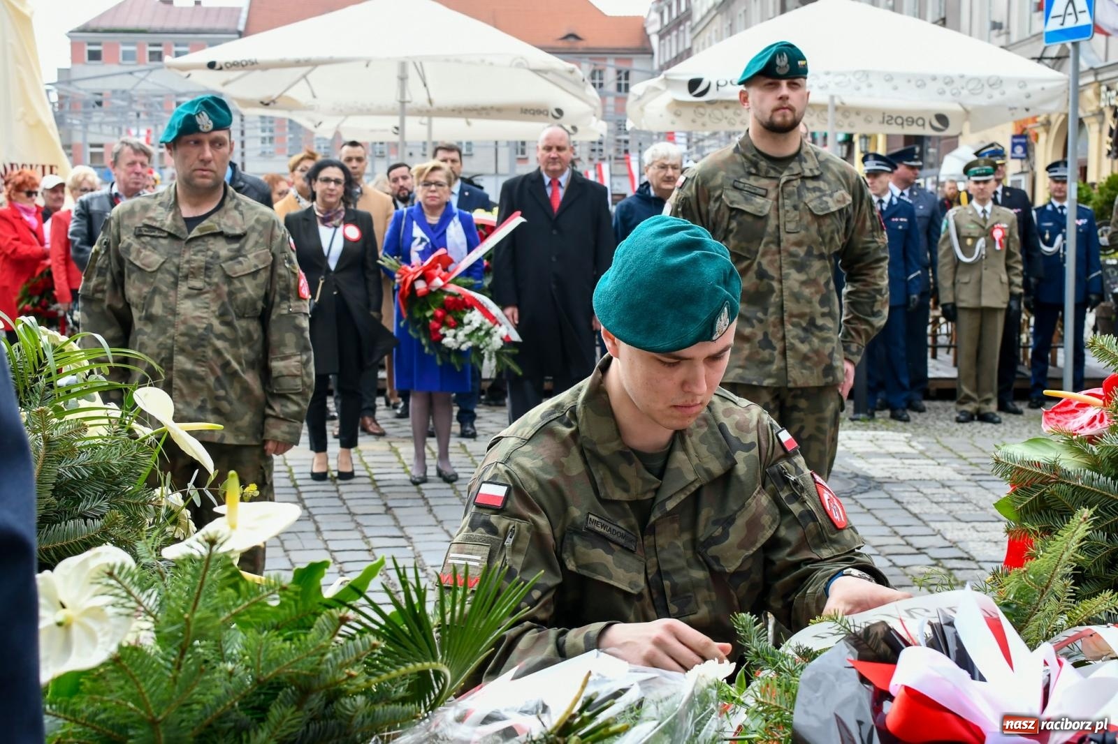 Zdjęcie w galerii na portalu naszraciborz.pl: Święto Narodowe Trzeciego Maja w Raciborzu [FOTO i WIDEO] wiadomości z regionu